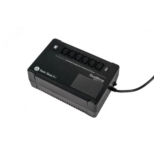 Источник бесперебойного питания Line-interactive BVSE 600 ВА/360 Вт 1/1 1 сек Tower 6хIEC 60320 C13 USB