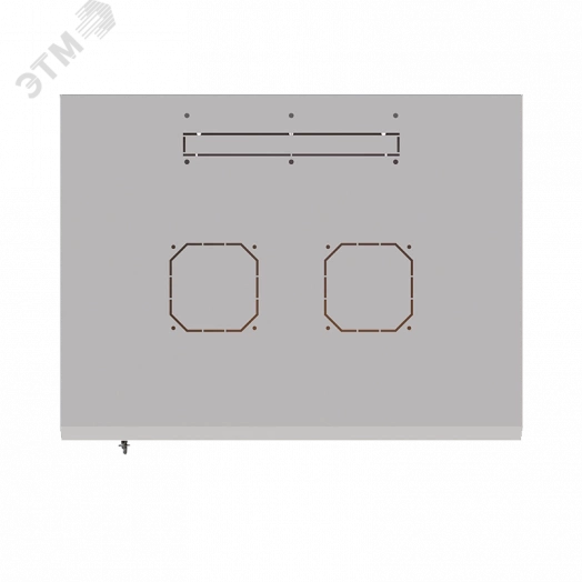 Шкаф настенный телекоммуникационный 600х350 мм, 9U, ТВЛ-9U-600-350-СР