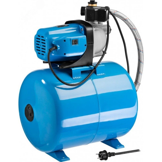 Насосная станция автоматическая НАС-М3-1200-50 ЗУБР, бак 50 л, 1200 Вт