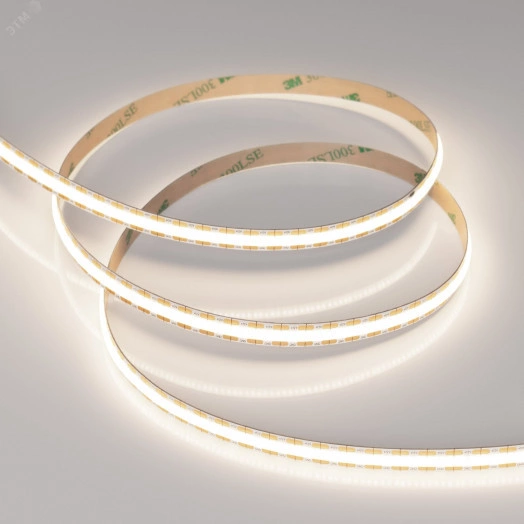 Лента COB-X528-8мм 12V Day4000 (11 W/m, IP20, CSP, 5м) (-)