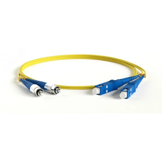 Патч-корд волоконно-оптический (шнур) SM 9/125    (OS2). FC/UPC-SC/UPC. 2.0 мм. duplex. LSZH. 125 м