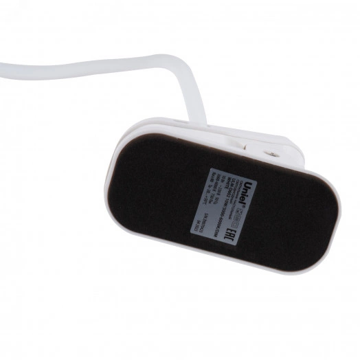 Светильник настольный светодиодный прищепка UЛм-D602 10W/3000-6000K/DIM WHITE Сенсорный выключатель Диммер белый