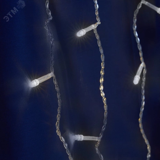 Гирлянда бахрома LED 5000К эффект стробов 5.3х0.7м IP44