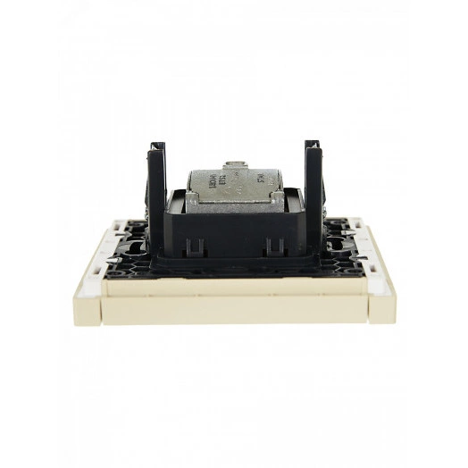 FORTE&PIANO Розетка двойная TV+SAT FP438 ваниль IEK