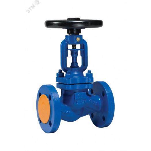 Клапан (Вентиль) запорный сильфонный фланцевый DN150 PN40 стальной