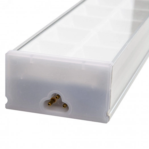 Светильник светодиодный ULO-FL120C-100W/6500K/K SILVER LINKABLE накладной соединяемый Дневной свет (6500K) Корпус серебристый Угол 120 градусов