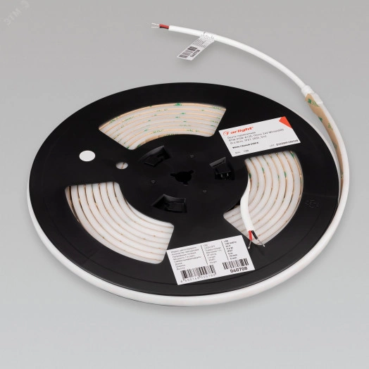 Лента герметичная RTW-PSW-A120-10мм 24V White6000 (9.6 W/m, IP67, 2835, 5м) (5 лет)
