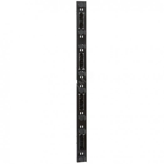 Органайзер вертикальных шнуров 42U 800мм c щетками