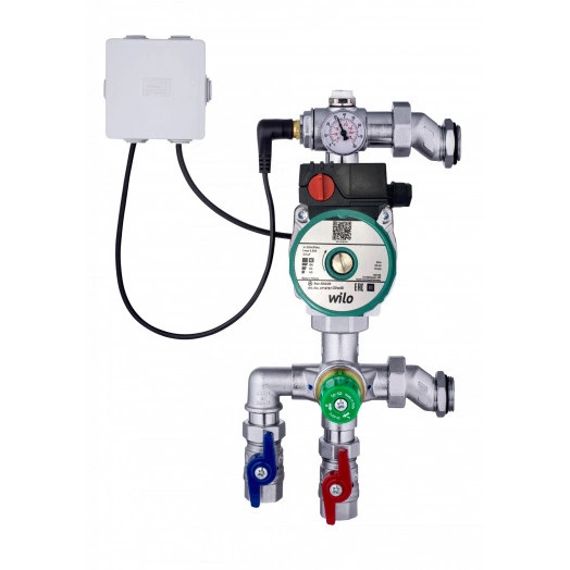 Блок насосно-смесительный с автоматическим терморегулятором AWS