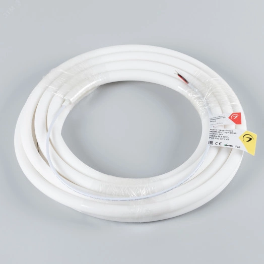 Лента герметичная MOONLIGHT-TOP-M560-D13мм 24V Warm3000 360deg (8.6 W/m, IP65, 5м, wire x1) (Вывод кабеля прямой)