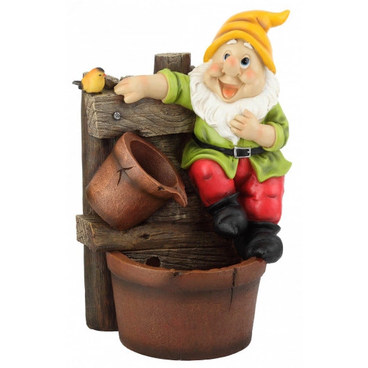 Фонтан уличный Гном 56 см -12 GAUF-02