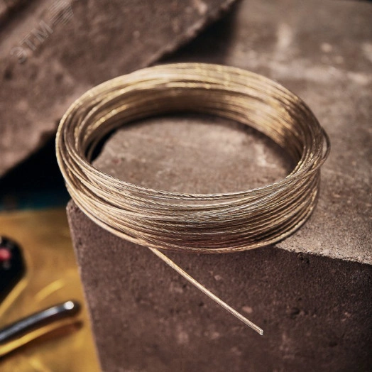 Трос стальной в ПВХ оплетке d=2.0 мм. прозрачный (20 м)