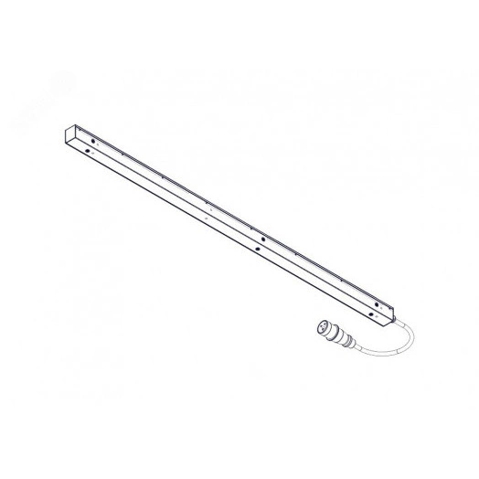 Блок распределения питания Uniprom. управляемый. 0U. 240В. 1Ф. 16A. 36xC13 6xC19. 3м кабель. IEC309