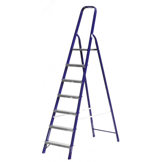 Стремянка стальная, 7 ступеней, 145 см