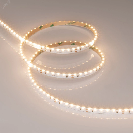 Лента RS-S120-8мм 24V Warm3000 (9.6 W/m, IP20, 3014, 5м) (боковое свечение)