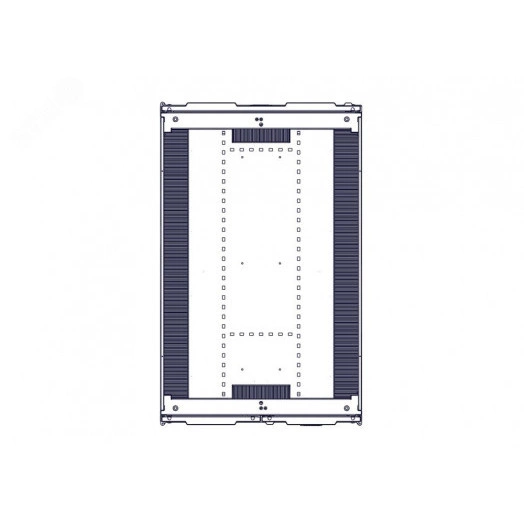 Шкаф Uniprom. 48U-750/1200. боковые панели 4шт. черный