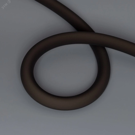 Лента герметичная MOONLIGHT-BLACK-TOP-G280-D25mm 24V RGB 360deg (14.4 W/m, IP65, 3m, wire x1) (Arlight, Вывод прямой, 3 года)