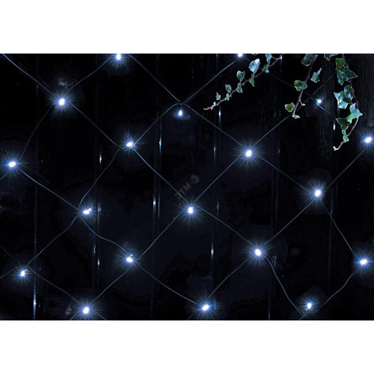Сеть 150 LED на солнечной батарее холодный свет 2м*1,35м ERASS024-15