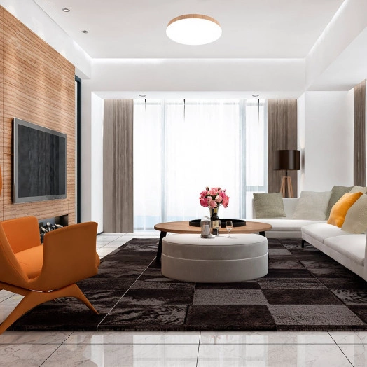 Светильник светодиодный ДБО-36w 3000/4000/6400К 2880Лм с переключением цветовой температуры принт дерево Feron.ONE