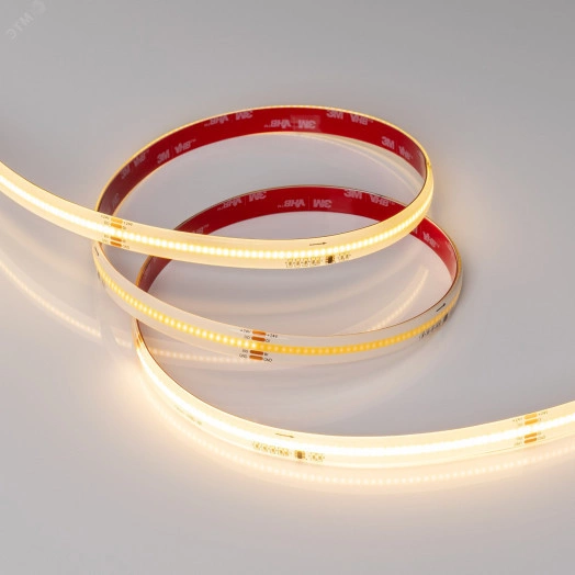 Лента герметичная SPI-COB-SE-X378-12мм 24V Warm2700-PX63-BPT (7 W/m, IP65, 5м) (бегущий огонь)