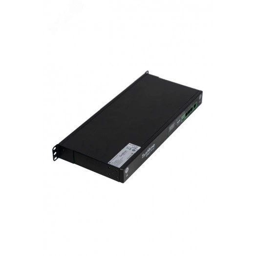 Блок распределения питания Uniprom. управляемый. 1U. 240В. 1Ф. 16A. 10xC13 2xC19. 2м кабель. IEC320 C20