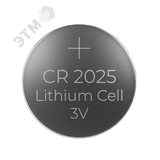 Батарейка дисковая литиевая CR2025 (1шт/блистер) IEK