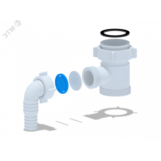 Отвод для стиральной машины АНИ 1 1/2' х 1 1/2'