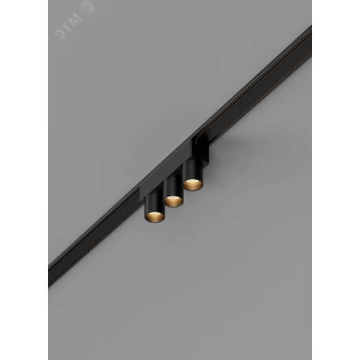 Светильник светодиодный трековый Stalactite для магнитной системы Galakti 122x26x50 мм 6 Вт 3000 K 24 град CRI>90 черный