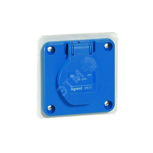 Цоколь 75X75 2К+З 16A 230В