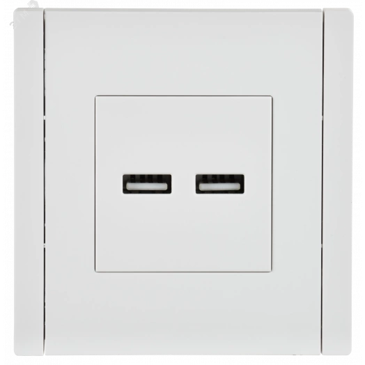 FORTE&PIANO Розетка USB A+A 3,1А FP249 белый IEK