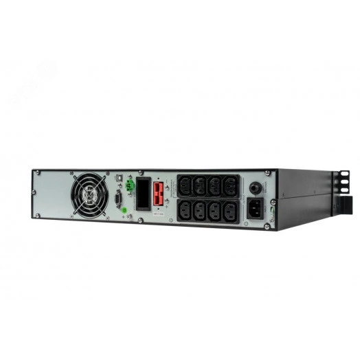 Источник бесперебойного питания Online SRTSE 1500 ВА/1500 Вт 1/1 2 мин 58 сек Tower/ Rack 8хIEC 60320 C13 + 4хIEC 60320 C13 (Программируемые выходные розетки) USB, RS-232, SNMP, Intelligent Slot, коннектор подключения батареи