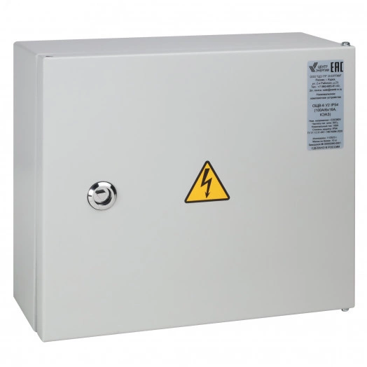 Низковольтное комплектное устройство ОЩВ-6 У2 IP54 (100А/6х16А, КЭАЗ)