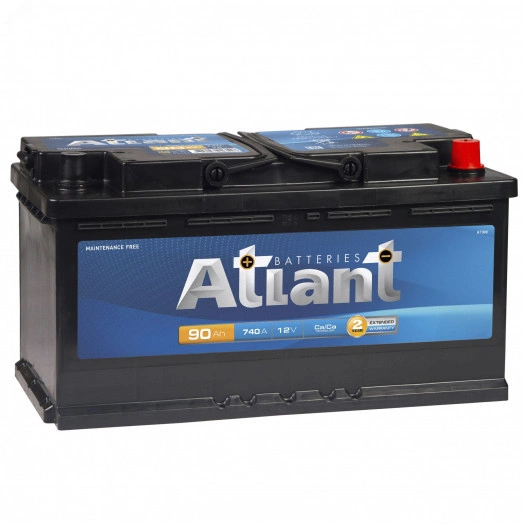 Аккумулятор автомобильный ATLANT Blue 90Ah R+