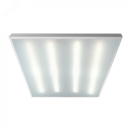 Светильник светодиодный ДВО-36w 588х588х40 4000K 3600Лм матовый Грильятто