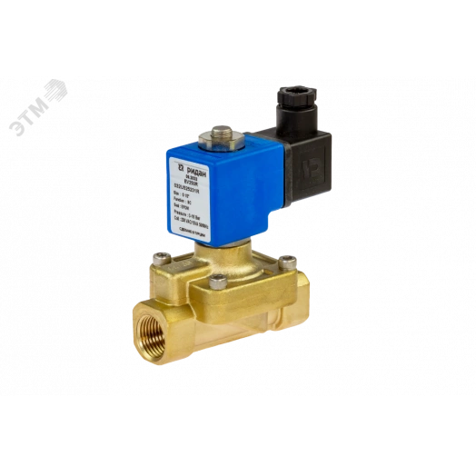 Клапан электромагнитный EV250R, G 1, EPDM, нормально закрытый, 0…16 бар, с катушкой 24В пост.ток