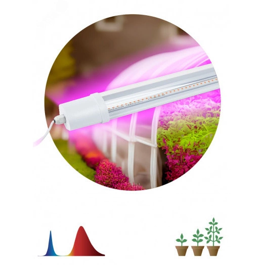 Светильник для растений, фитолампа светодиодная линейная FITO-24W-RB-N красно-синего спектра 24 Вт