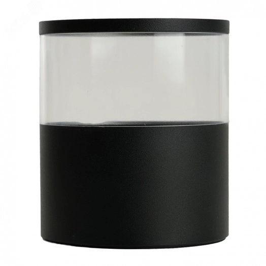 Светильник ДПО GX53 без лампы черный