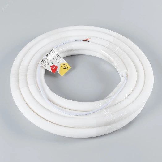 Лента герметичная MOONLIGHT-TOP-A336-D18мм 24V Warm2300 360deg (14.4 W/m, IP65, 2835, 5м, wire x1) (Вывод кабеля прямой)