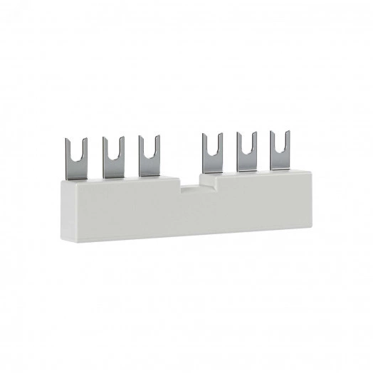 Трехфазная шинная разводка для параллельного соединения 2х автоматических выключателей DMP32 с доп.контактами