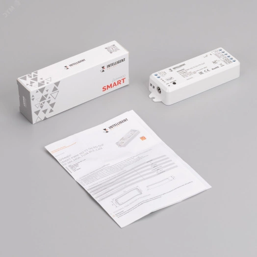 Диммер SMART-PWM-102-72-SH-PD-SUF (12-36V, 2x5A, TUYA BLE, 2.4G) (IARL, IP20 Пластик, 5 лет)