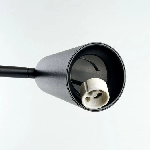 Светильник настольный GU10 без лампы черный