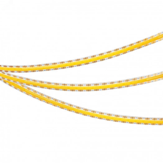 Лента COB-X528-8мм 12V Warm3000 (11 W/m, IP20, CSP, 5м) (-)