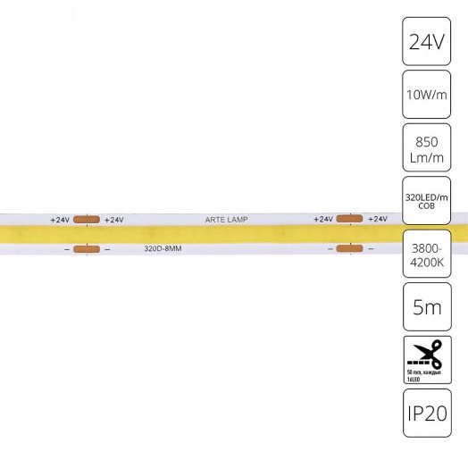 лента светодиодная A2432008-02-4K