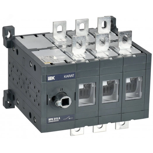 Выключатель-разъединитель ВРК реверсивный без рукоятки управления 3P 315А KARAT