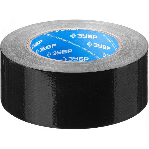 Лента армированная, Профессионал 12096-50-50, универсальная, влагостойкая, 48мм х 45м, черная