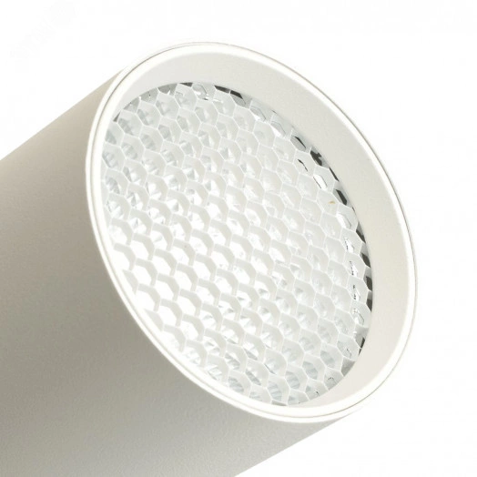 Светильник светодиодный трековый на шинопровод ДПО-10w 4000К 800Лм белый с антибликовой решеткой