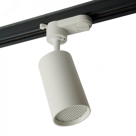 Светильник светодиодный трековый на шинопровод ДПО-10w 4000К 800Лм белый с антибликовой решеткой