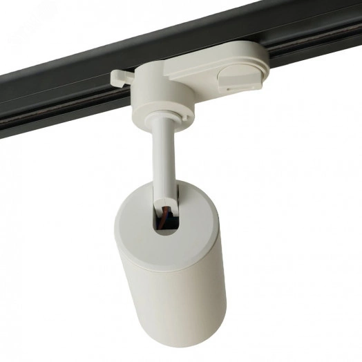 Светильник светодиодный трековый на шинопровод ДПО-10w 4000К 800Лм белый с антибликовой решеткой