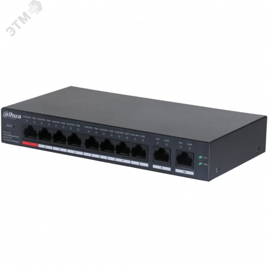 Коммутатор управляемый промышленный L2 16 портов  RJ45/SFP 10 100 1000 Мб/с PoE 240Вт
