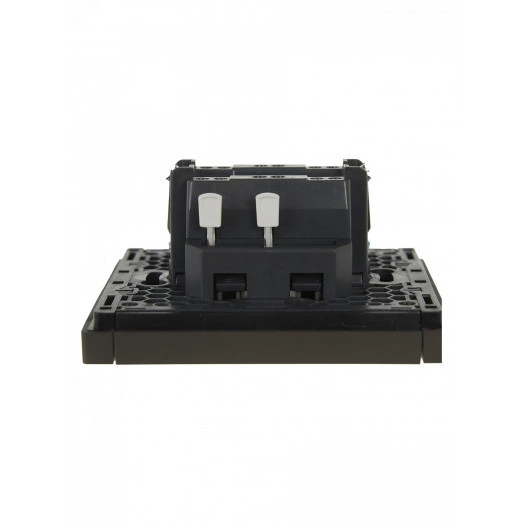 FORTE&PIANO Выключатель 1-клавишный перекрестный 10А FP312 серый IEK